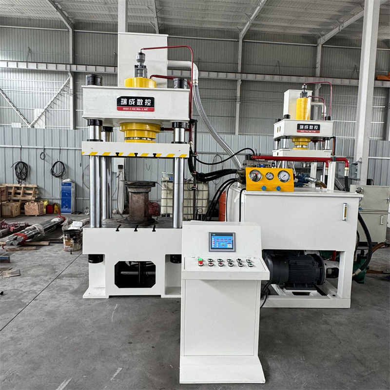 200噸三梁四柱液壓機帶plc屏幕 200噸空調支架油壓機 200噸金屬粉末成型壓力機