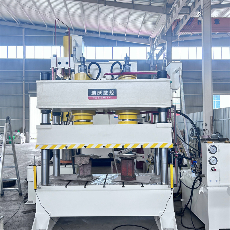 315噸雙缸液壓機 315T雙缸四柱SMC復合材料熱壓成型油壓機 玻璃鋼水箱壓力機