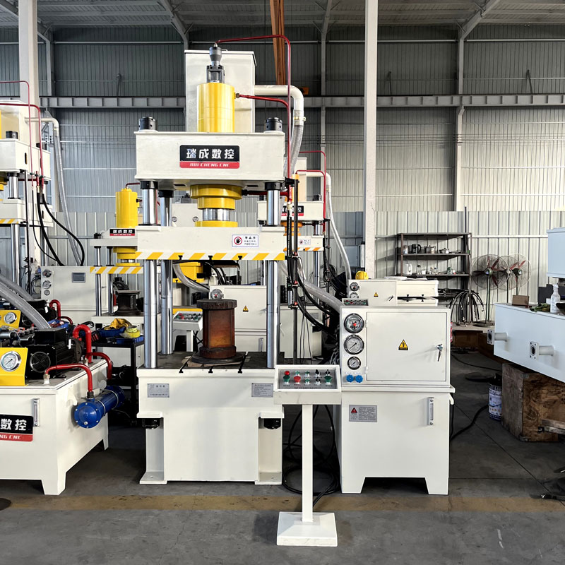 100T下頂缸液壓機  100T金屬拉伸工藝