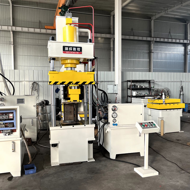 100T拉伸液壓機  100T帶下頂缸和快速缸